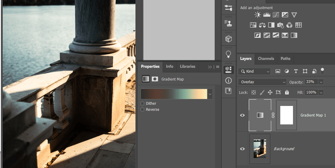 gradient map - Fedor Vasilev Photographer in Vienna