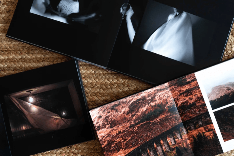 Photobooks printed by Fedor Vasilev & Anna Ivahnenko for learning photography and enriching visual library in photography