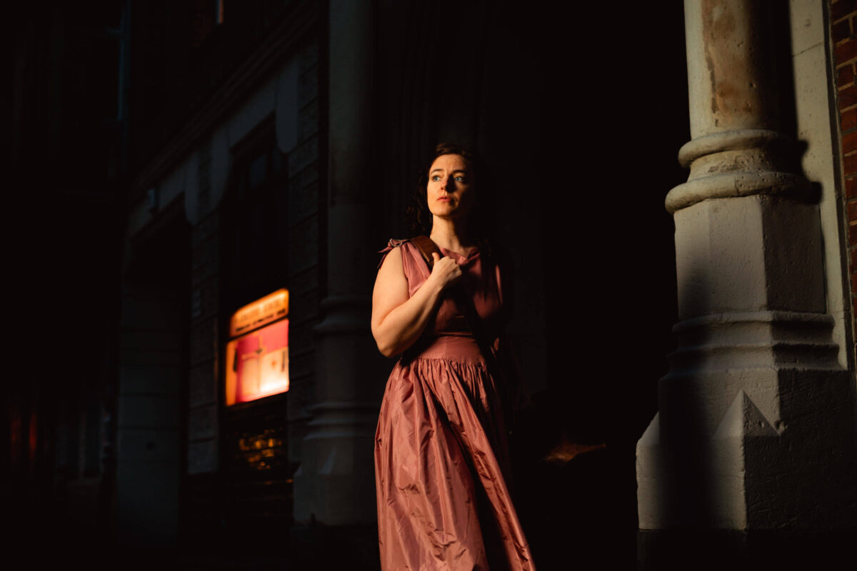 Personal branding photo of an actress in Berlin