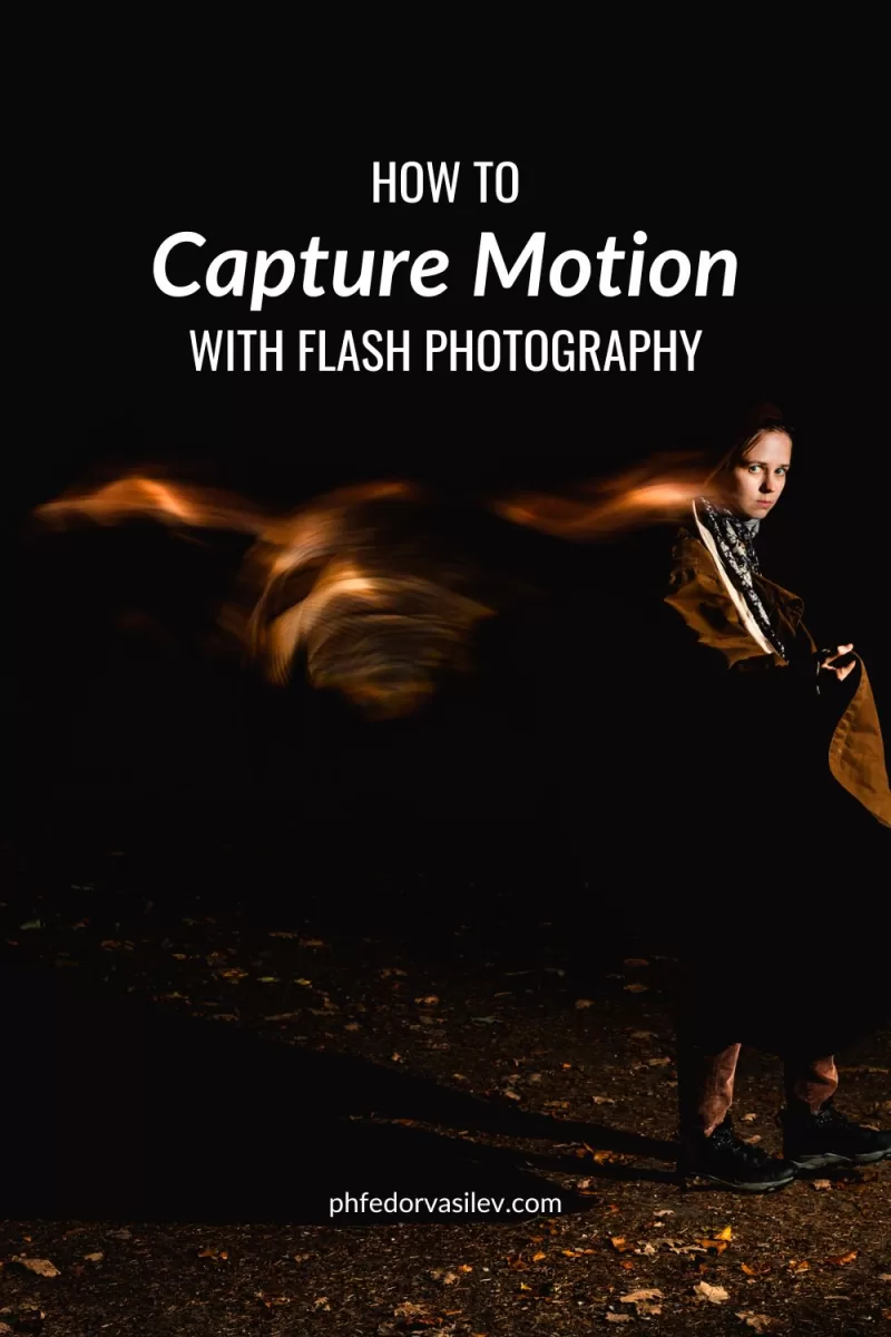 Capture motion with flash photography