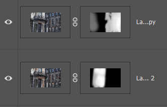 Changing contrast of a photograph