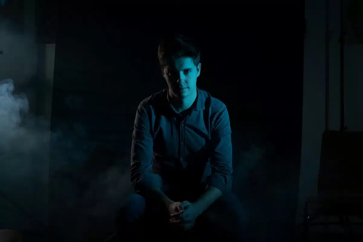 Unedited photograph taken in studio