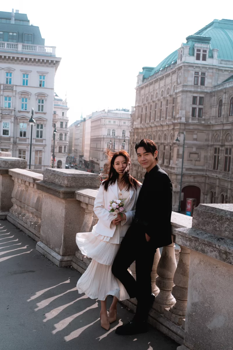 Engagement photoshoot in Vienna